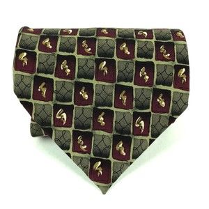 J Garcia Tie Big Bird Breaking Through Collection 20 Silk L57 W3.5 Made In Korea